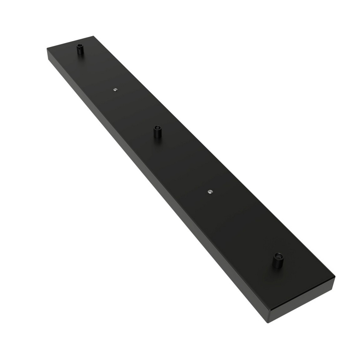 Deckenplatte Schwarz Groß 3er